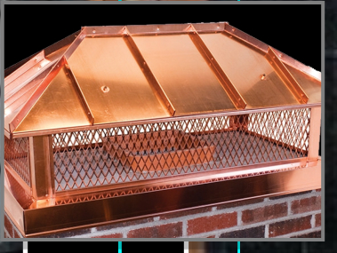 Handcrafted Copper Chimney Cap by Raven Metal Products