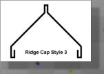 Ridge Cap Style 3