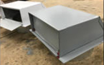 low profile exhaust vent