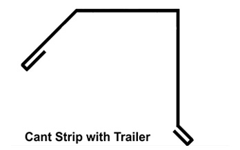 cant strip with trailer