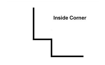 inside corner