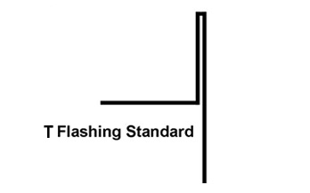 T flashing standard